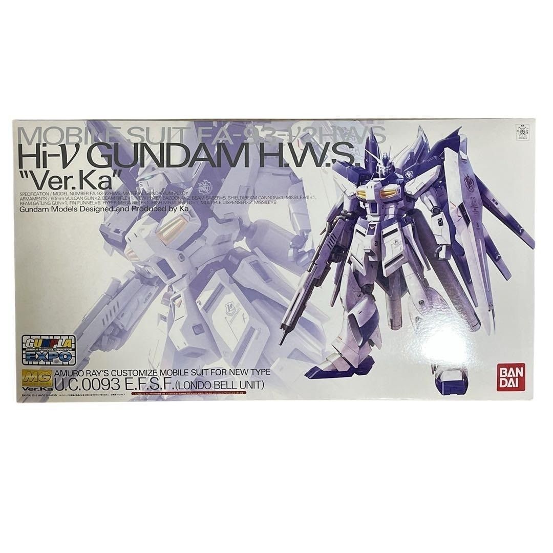 MG 1/100 Hi-νガンダム H.W.S. Ver.Ka メカニカルクリア #ta - メルカリ