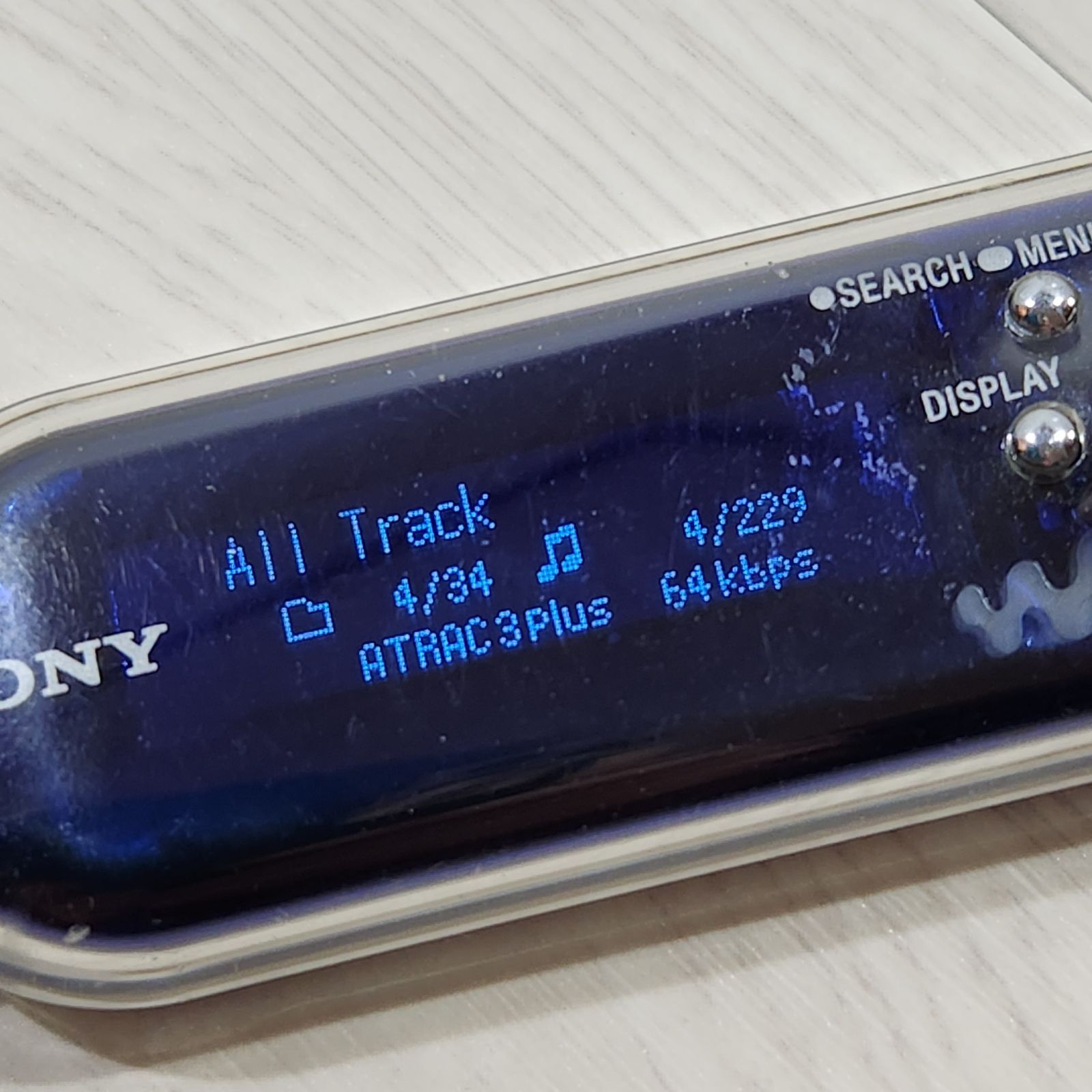 動作品 SONY ソニー WALKMAN ウォークマン NW-E407 ポータブル