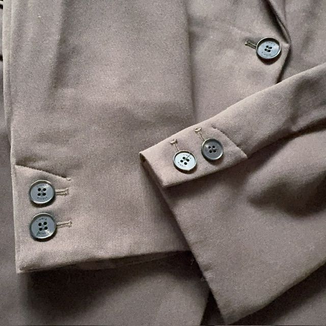 crewre ダブルテーラードジャケット オリーブブラウン サイズ2 24AW