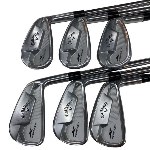 キャロウェイ X FORGED STAR(2021) 6S アイアンセット IR フレックスS 
