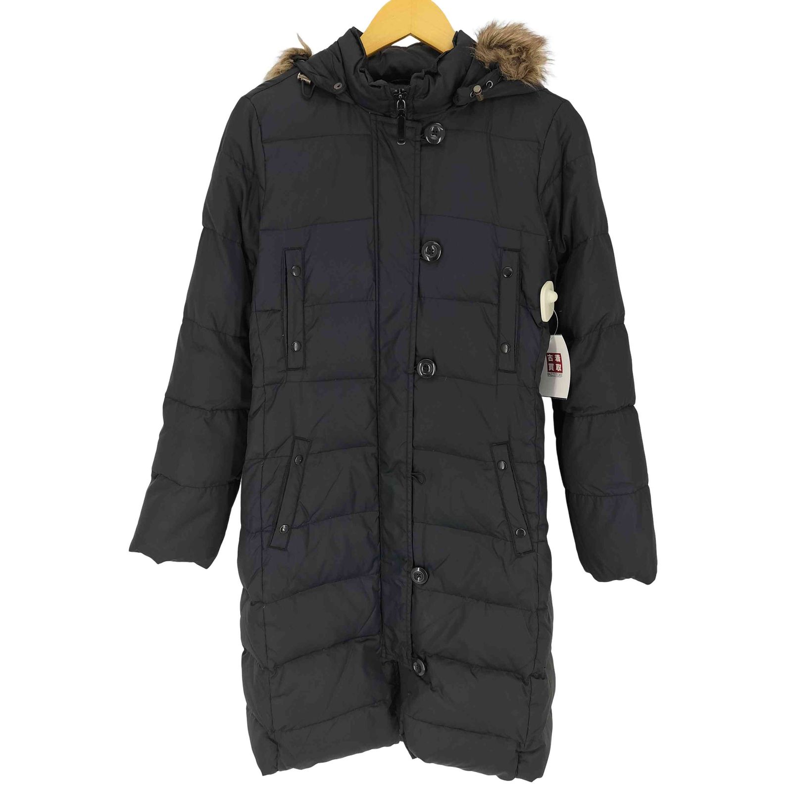 ギャップ Gap 00S イミテーションファーダウンコート Y2K レディース