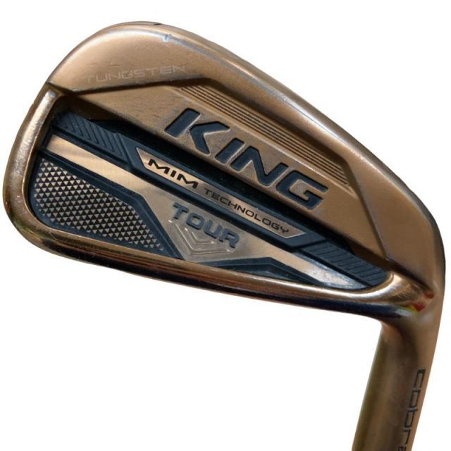中古】 コブラ KING TOUR MIM COPPER 6S アイアンセット IR リシャフト