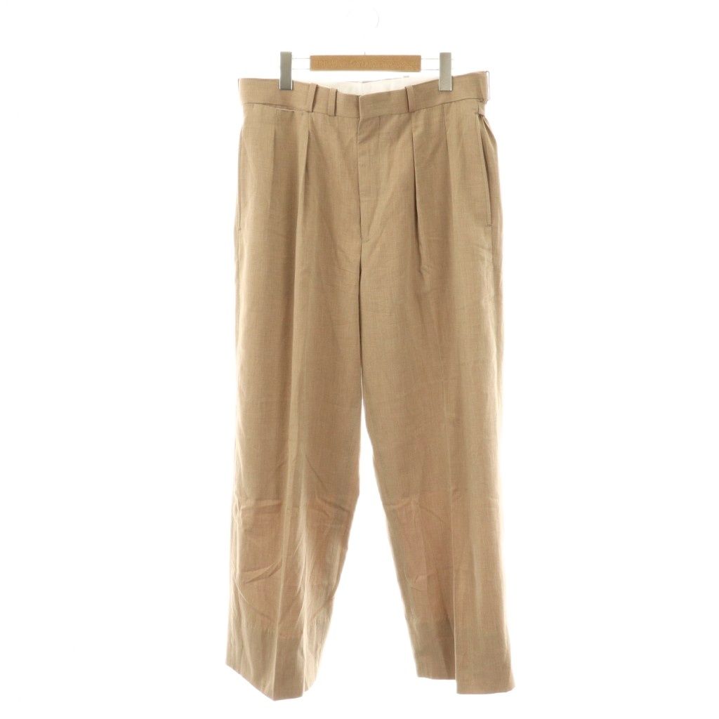 マーティーアンドサンズ MAATEE＆SONS 25SS JEFFERY 2PLEATS TROUSER 