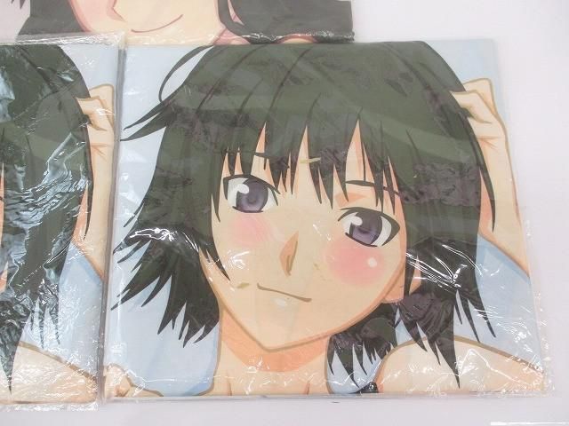 アニメ アマガミSS ヒロイン 添い寝シーツ 七咲逢 森島はるか 3点