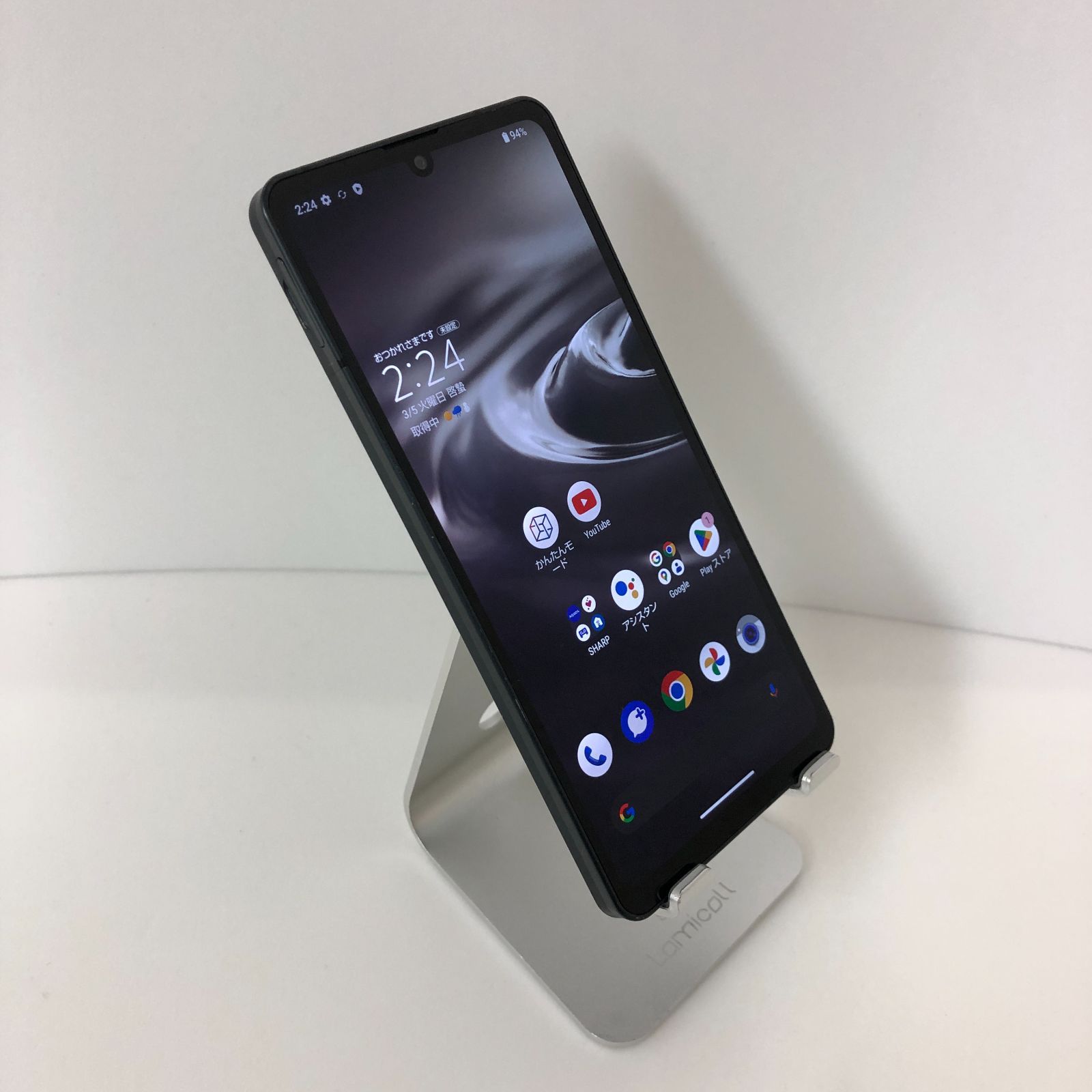 SIMフリー】AQUOS sense6s SHG07 64GB ブラック 000435 - メルカリ