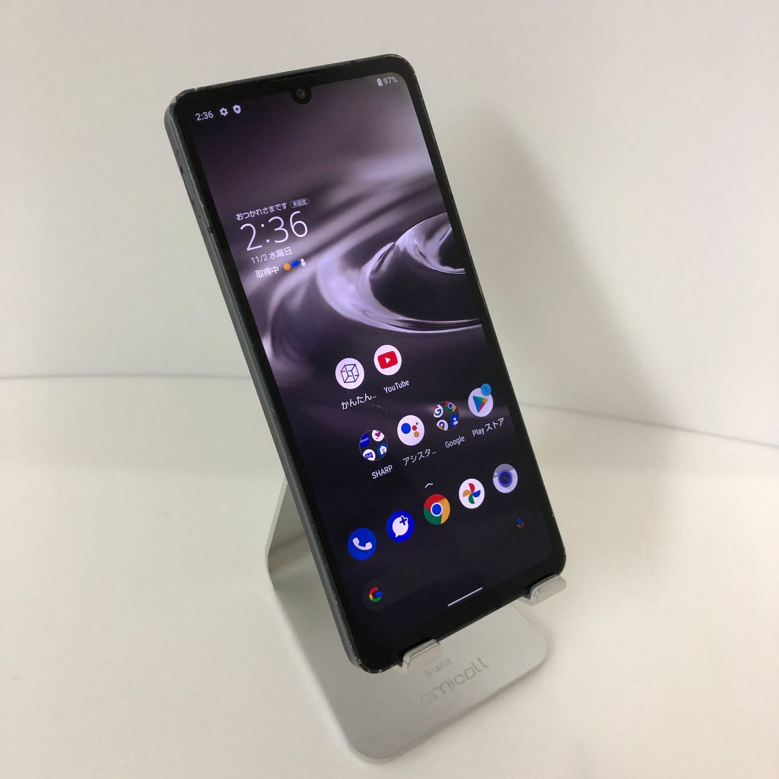 SIMフリー】AQUOS sense6s SHG07 64GB ブラック 000433 - メルカリ