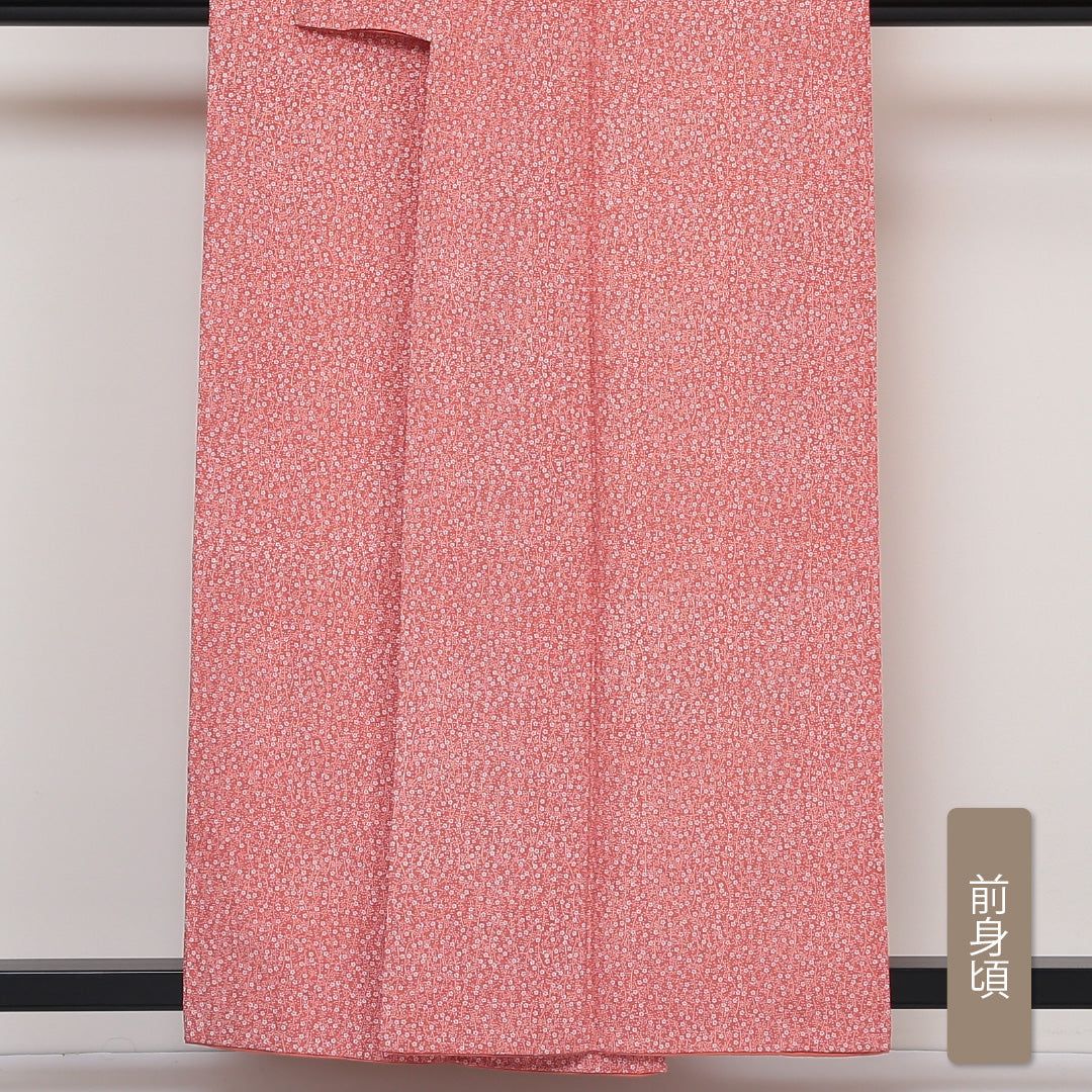 江戸小紋 袷 身丈156cm 裄丈63cm 正絹 岡山五郎作 Aランク Mサイズ 広