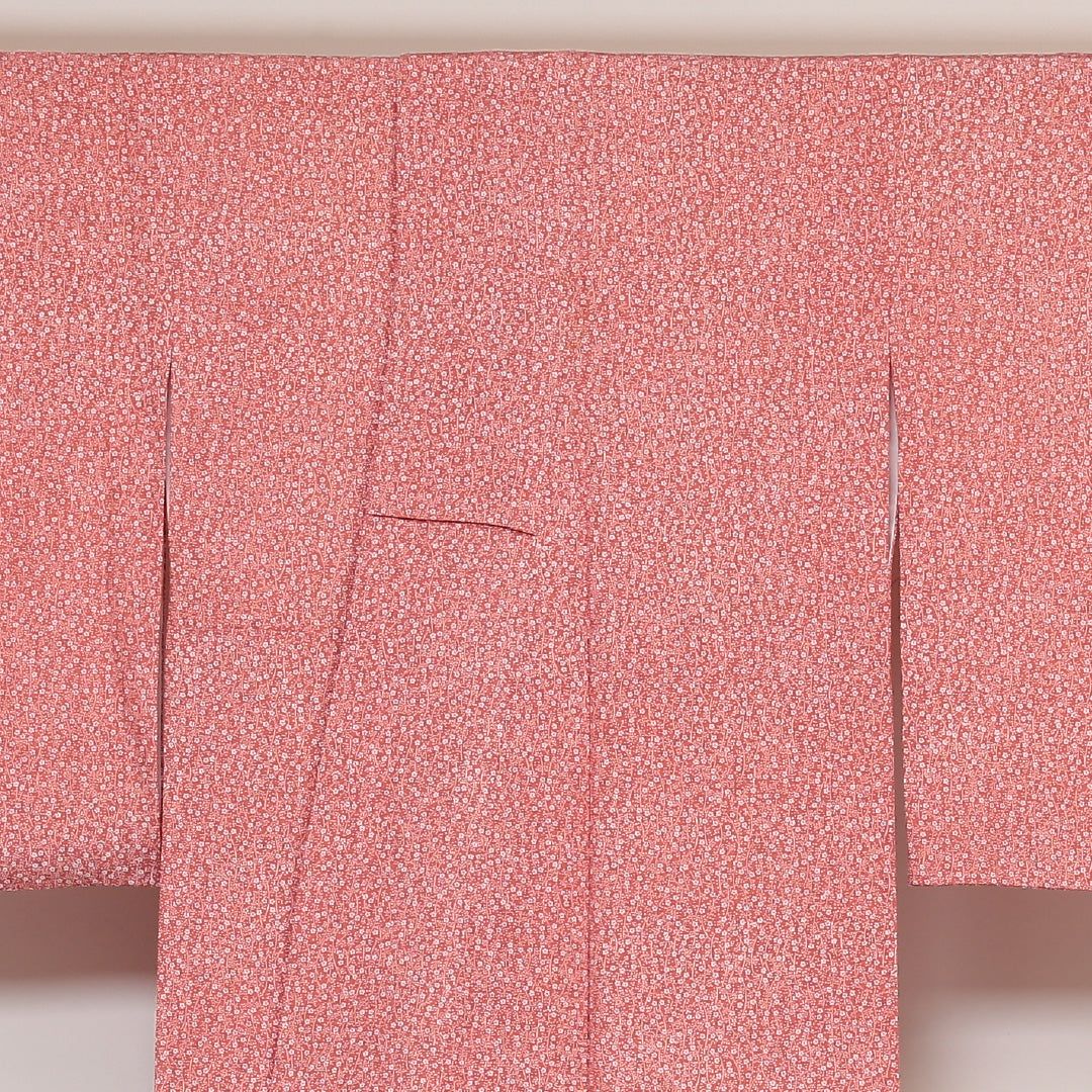 江戸小紋 袷 身丈156cm 裄丈63cm 正絹 岡山五郎作 Aランク Mサイズ 広