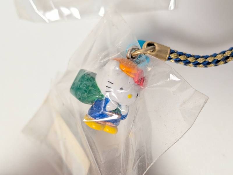 ハローキティ ご当地キティ 根付 ストラップ 3個セット 宮城限定 伊達