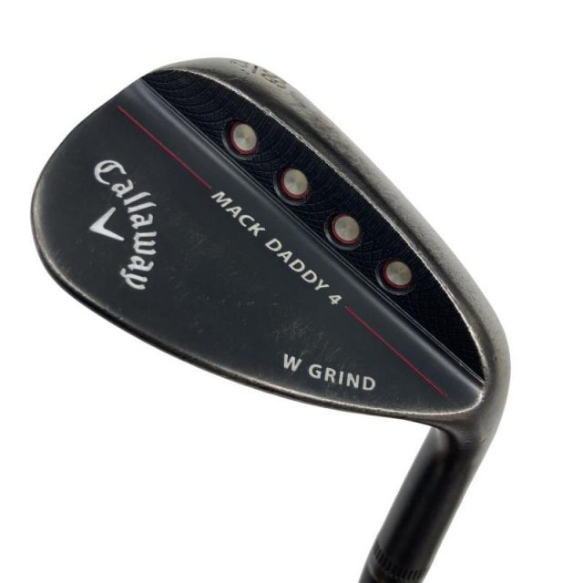 中古】 キャロウェイ MACK DADDY 4 マットブラック 58°/12°W ウェッジ