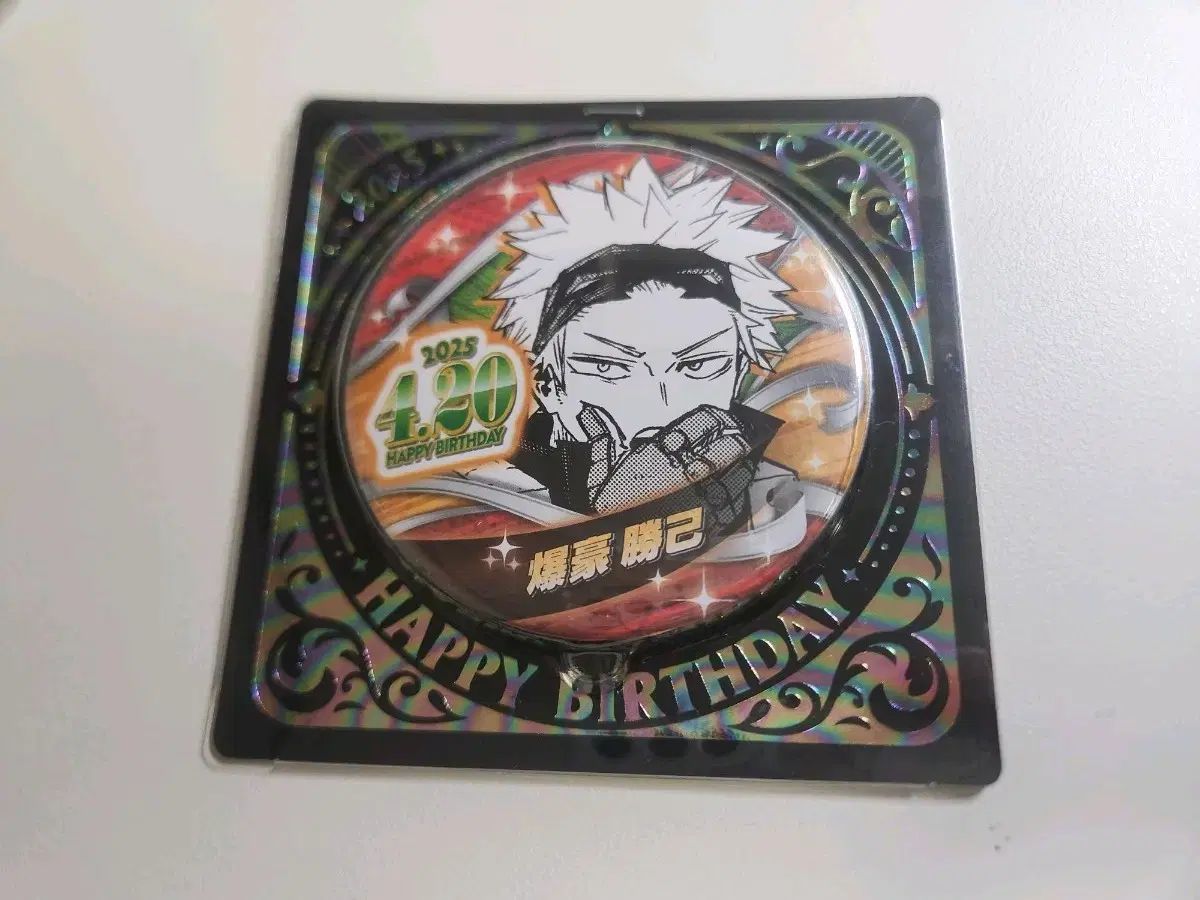 僕のヒーローアカデミア ヒロアカ 爆豪 勝己 2025 誕生日 缶バッジ 爆