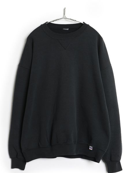 90s ラッセル 無地 スウェット メンズ レディース XL程/ オールド