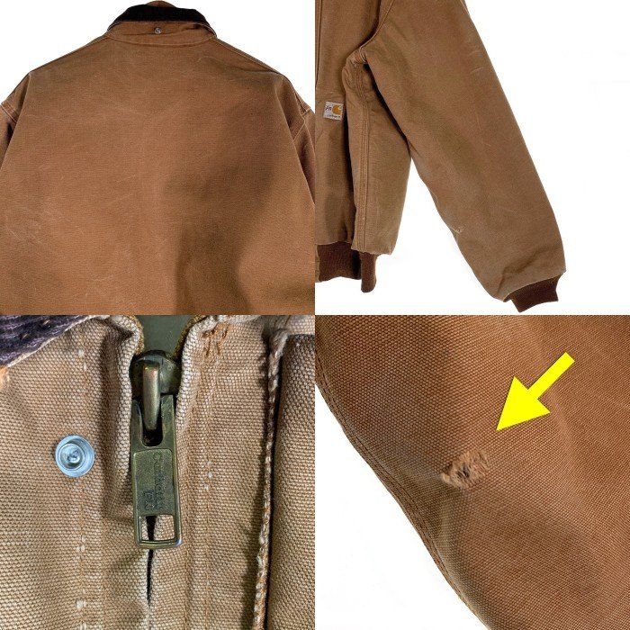 CARHARTT カーハート BOMBER JACKET ボンバージャケット ブラウン FRJ134 BRN USA製 Size Medium Regular CARHARTT カーハート BOMBER JACKET ボンバージャケット ブラウン