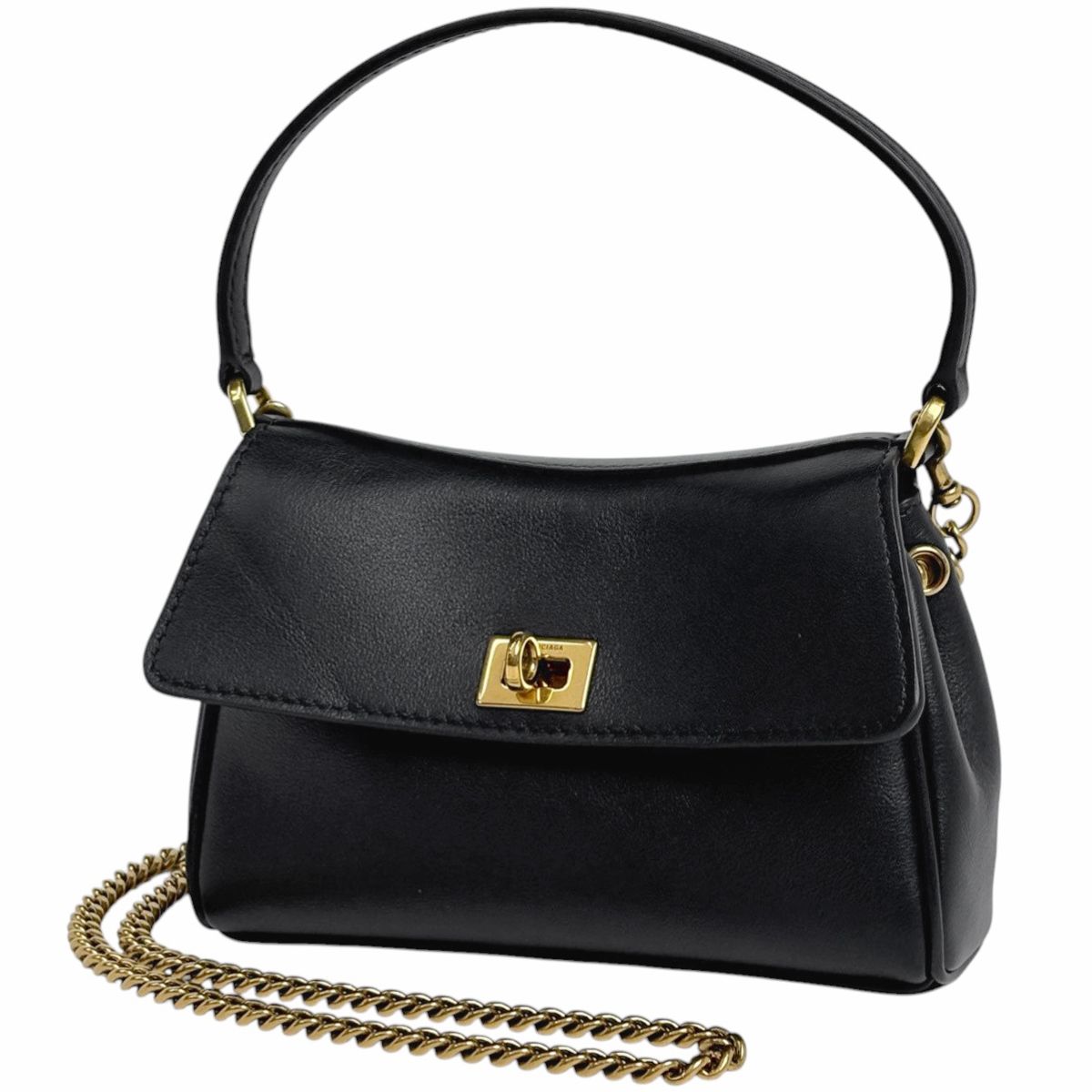 バレンシアガ BALENCIAGA ロデオ ナノ ハンドバッグ 2WAY チェーン 