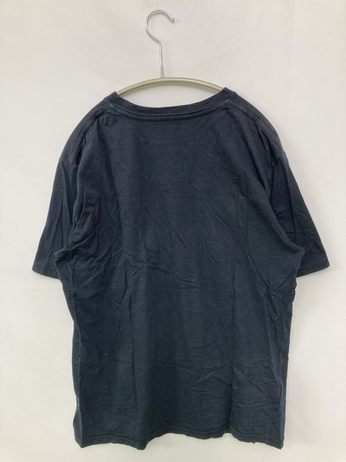 ミッチェル＆ネス（Mitchell \\u0026 mitchell u0026 ness ミッチェルアンドネス Tシャツ/カットソー M ブラック 前面プリント ブランドロゴ ミドル丈 半袖 クルーネック(丸首) Ness） バスケウェア｜バスケ用品