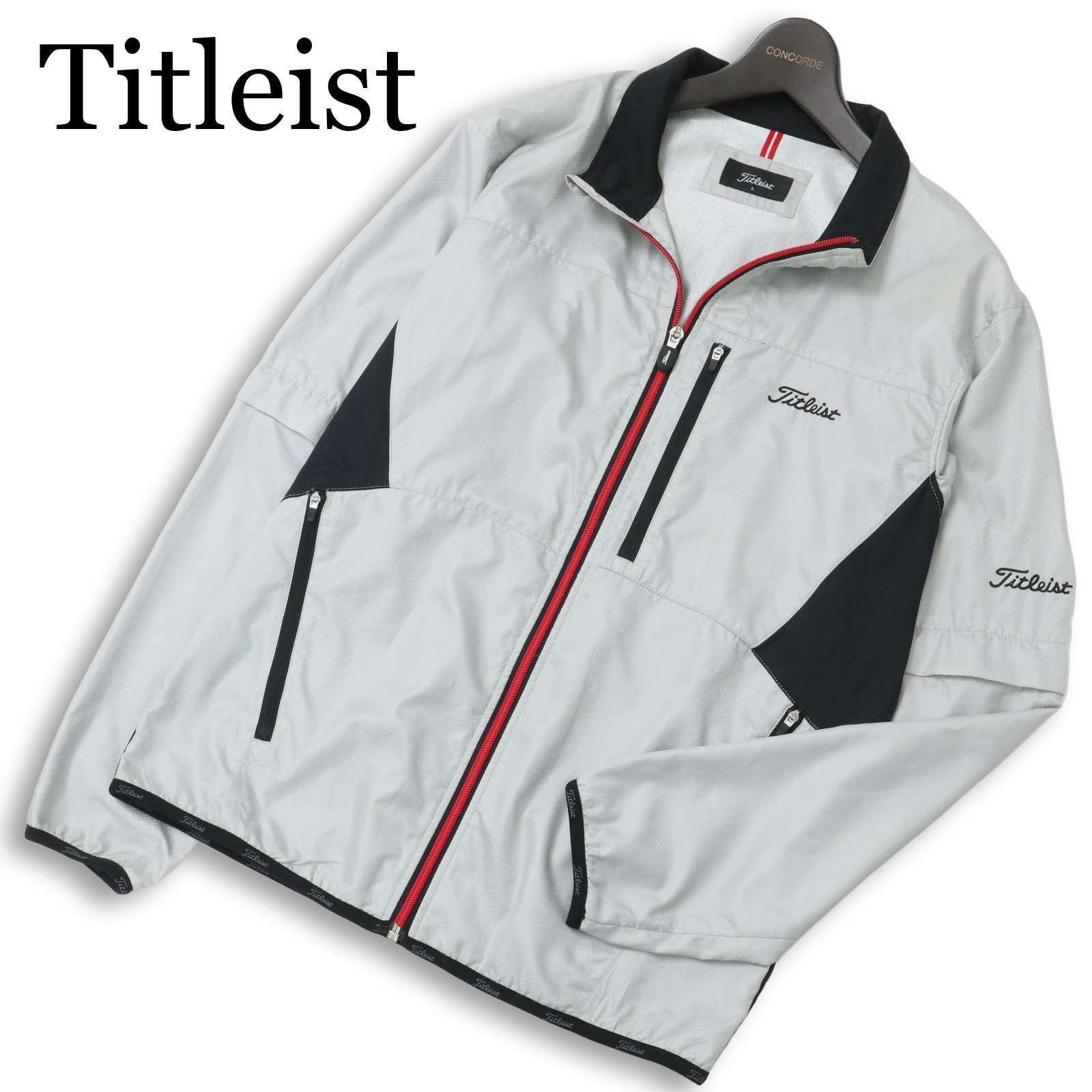 Titleist タイトリスト ゴルフ 2WAY 袖着脱可能☆ 格子柄 チェック