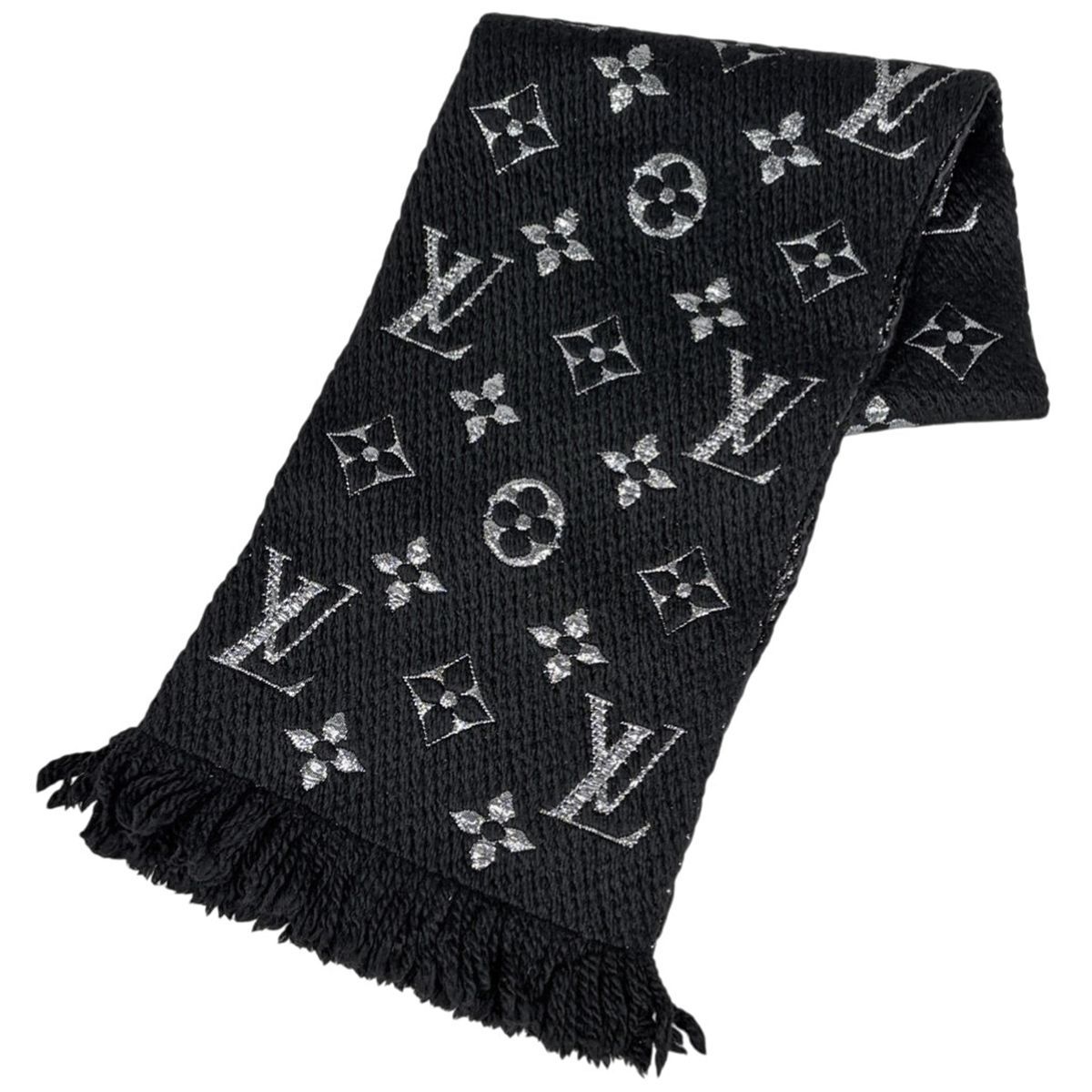 ルイ・ヴィトン Louis Vuitton エシャルプ ロゴ マニア シャイン