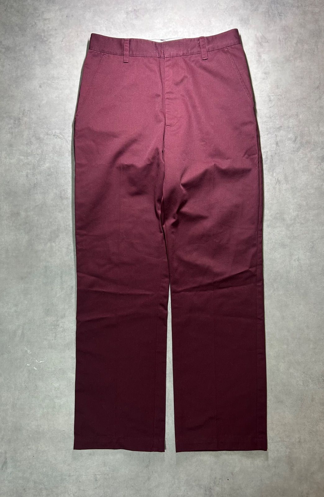 極美品】Buddix バディーズ ワークパンツ M 刺繍 バーガンディ ワイン