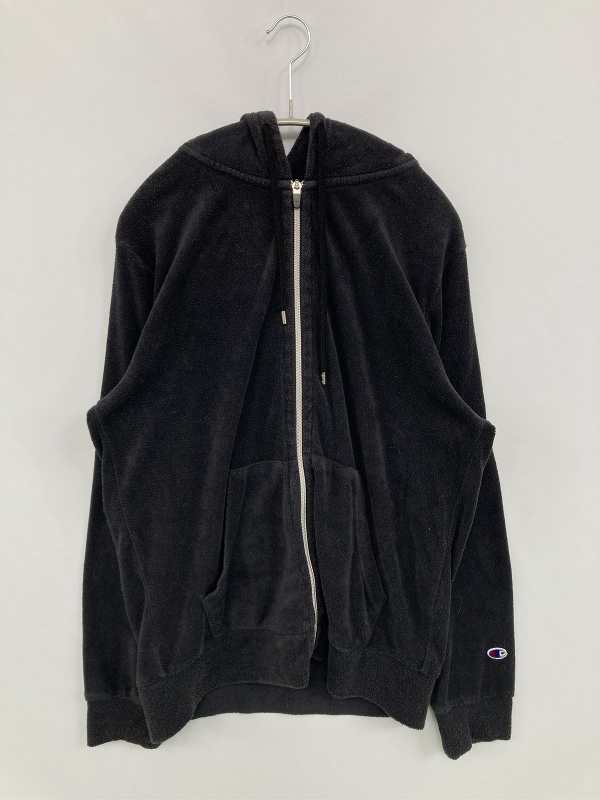 Champion チャンピオン セットアップ Large ブラック コットン パイル