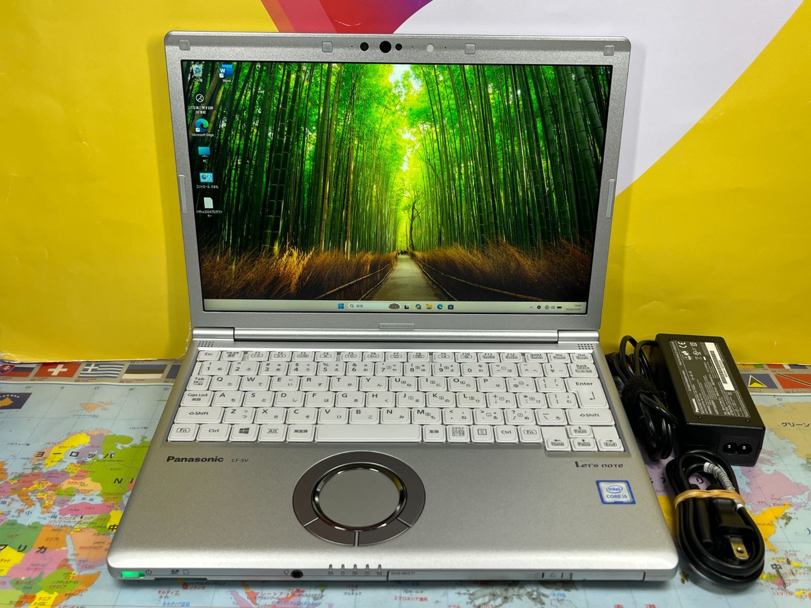 極美品 レッツノート CF-SV8 DVDマルチ 12.1型 軽量 パナソニック