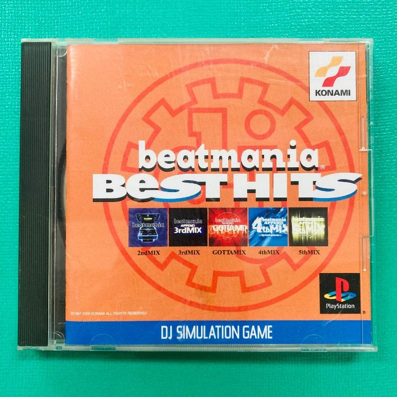 PS1 beatmania BEST HITS ビートマニア ベストヒッツ KONAMI コナミ