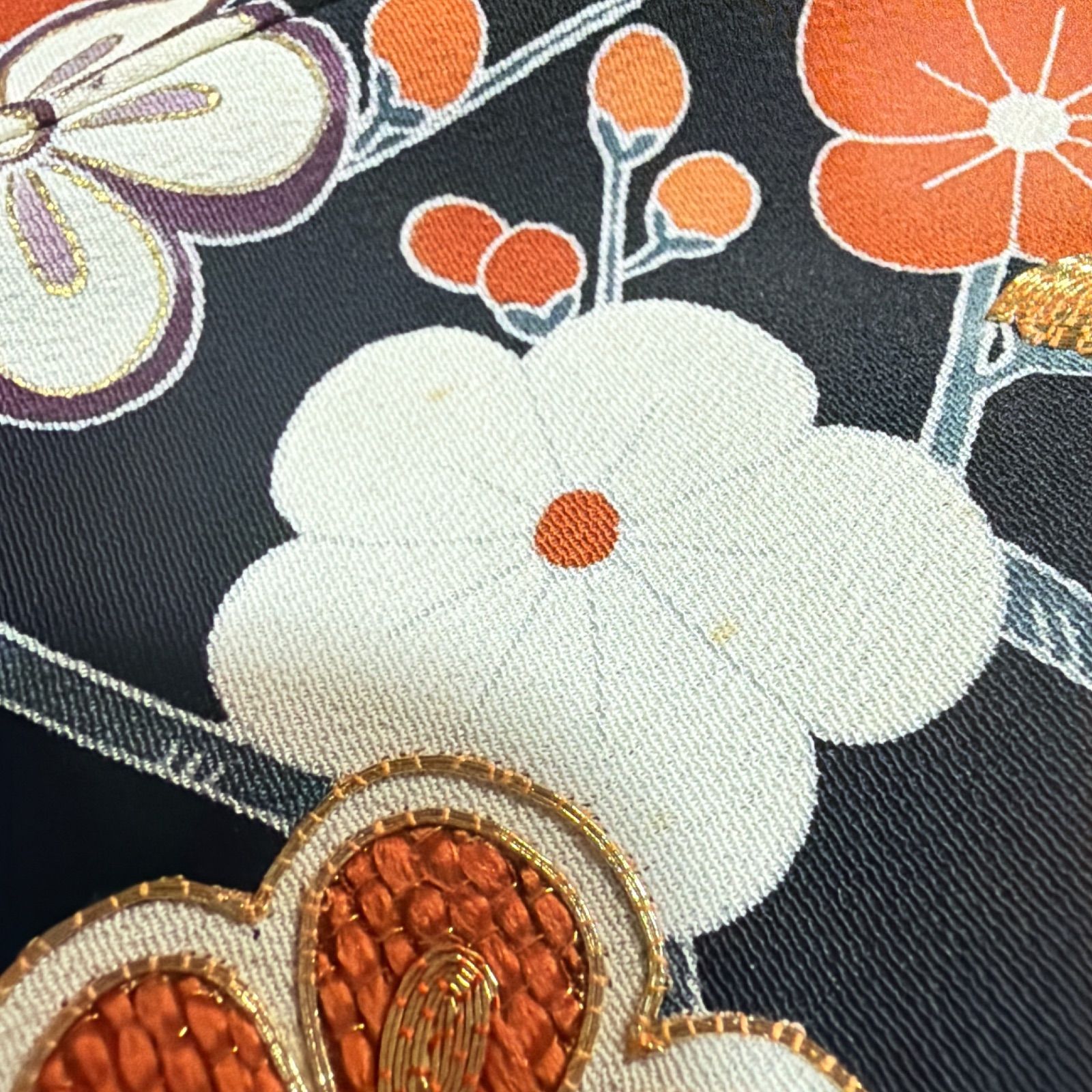 千總 梅垣織物 黒留袖 正絹 セット 日本刺繍 三越 - メルカリ