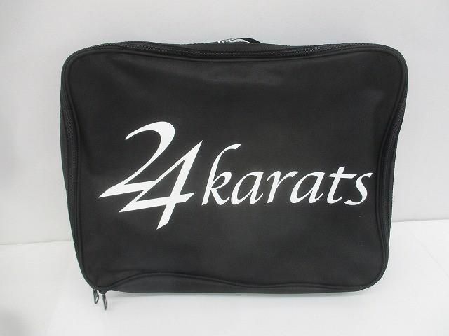 未使用 24カラッツ 24karats EXPG ジャージ上下 セットアップ S 黒