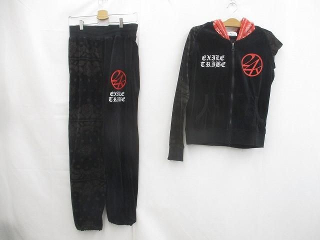 良品 24カラッツ 24karats ベロアジャージ上下 セットアップ 3点 M