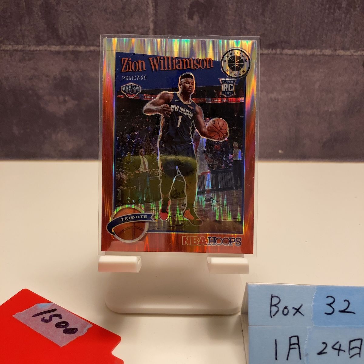 2019-20 Panini Hoops Premium Stock Zion Williamson New Orleans