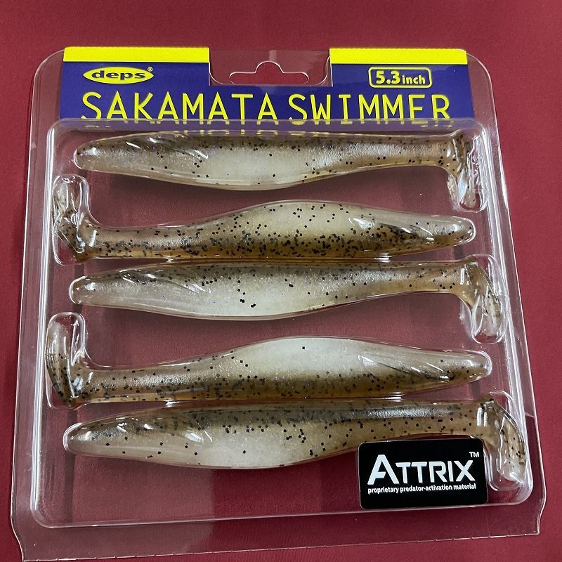 デプス サカマタスイマー 5.3インチ ＃114シャンパンペッパー＆ネオン