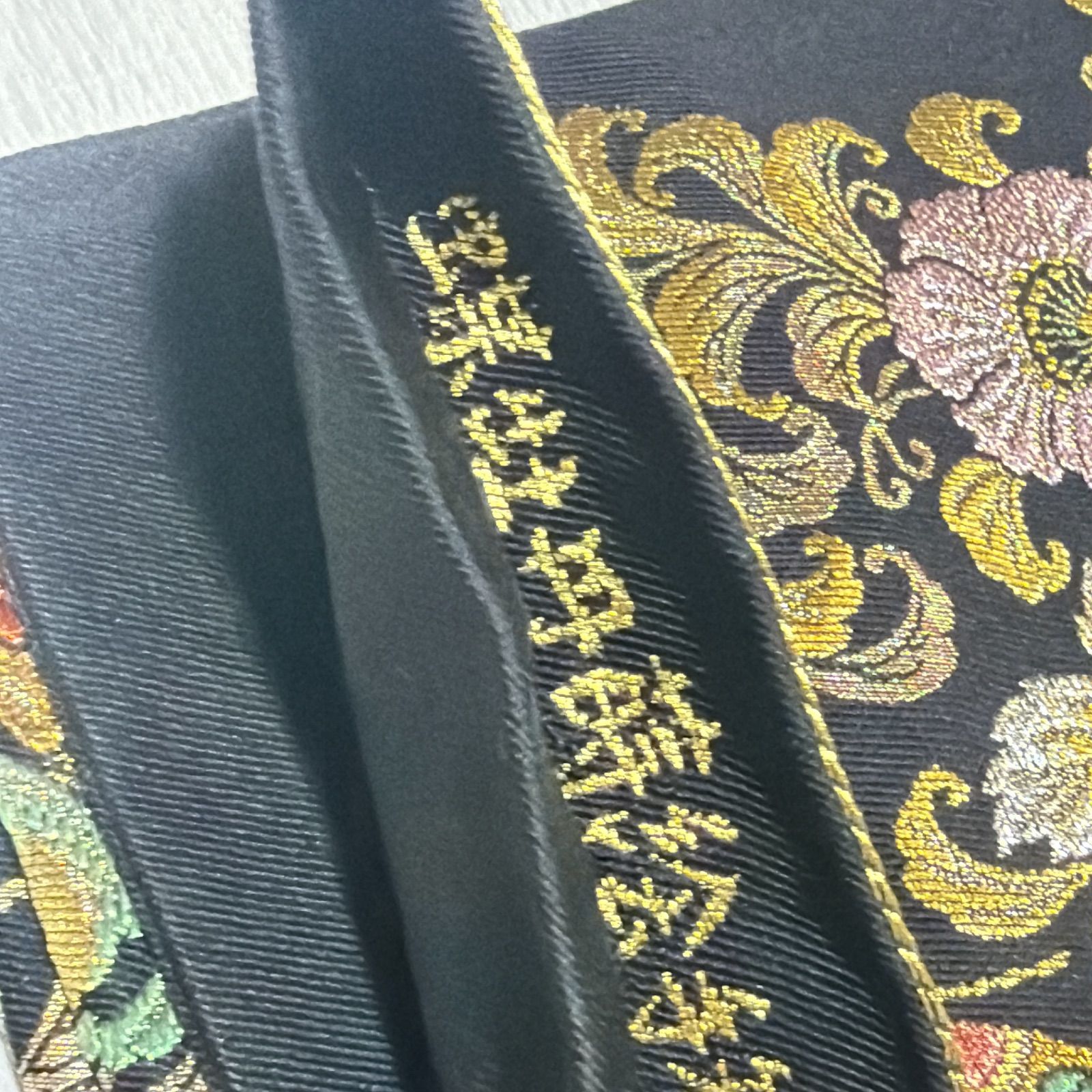 絲屋善創 袋帯 六通 黒 蝶 - メルカリ
