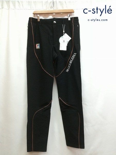 MARK & LONA 黒 ストレートパンツ 新品未使用 MARK & LONA 黒 ストレートパンツ 新品未使用 【公式通販】