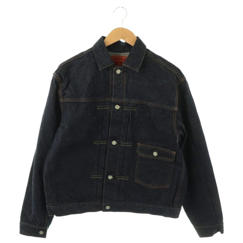 ボンクラ boncoura Denim Jacket 1stデニムジャケット Gジャン 38 紺