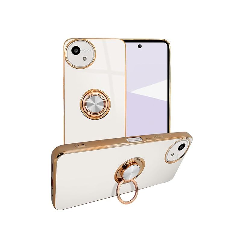 新品】 シズカウィル AQUOS wish5 SH-52F スマホケース スマホリング