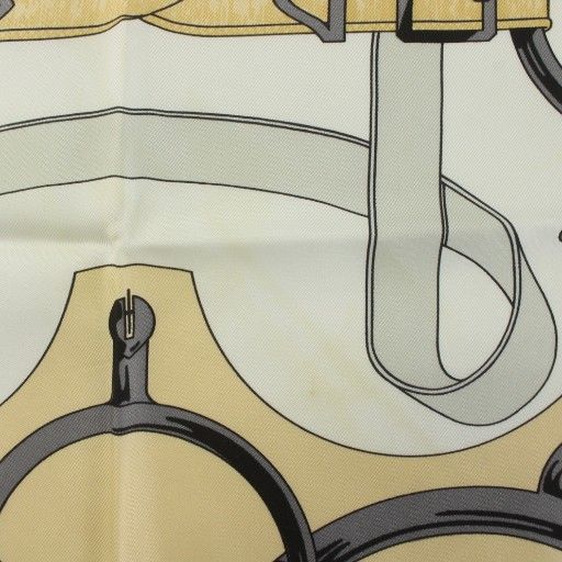 エルメス HERMES カレ90 EPERON D'OR 黄金の拍車 スカーフ 絹 シルク