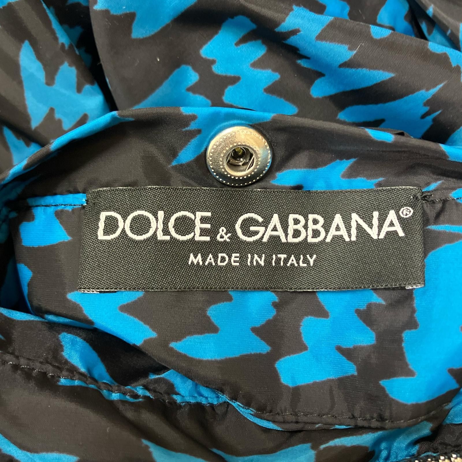 DOLCE&GABBANA All-over pattern Reversible Blouson 総柄リバーシブル 