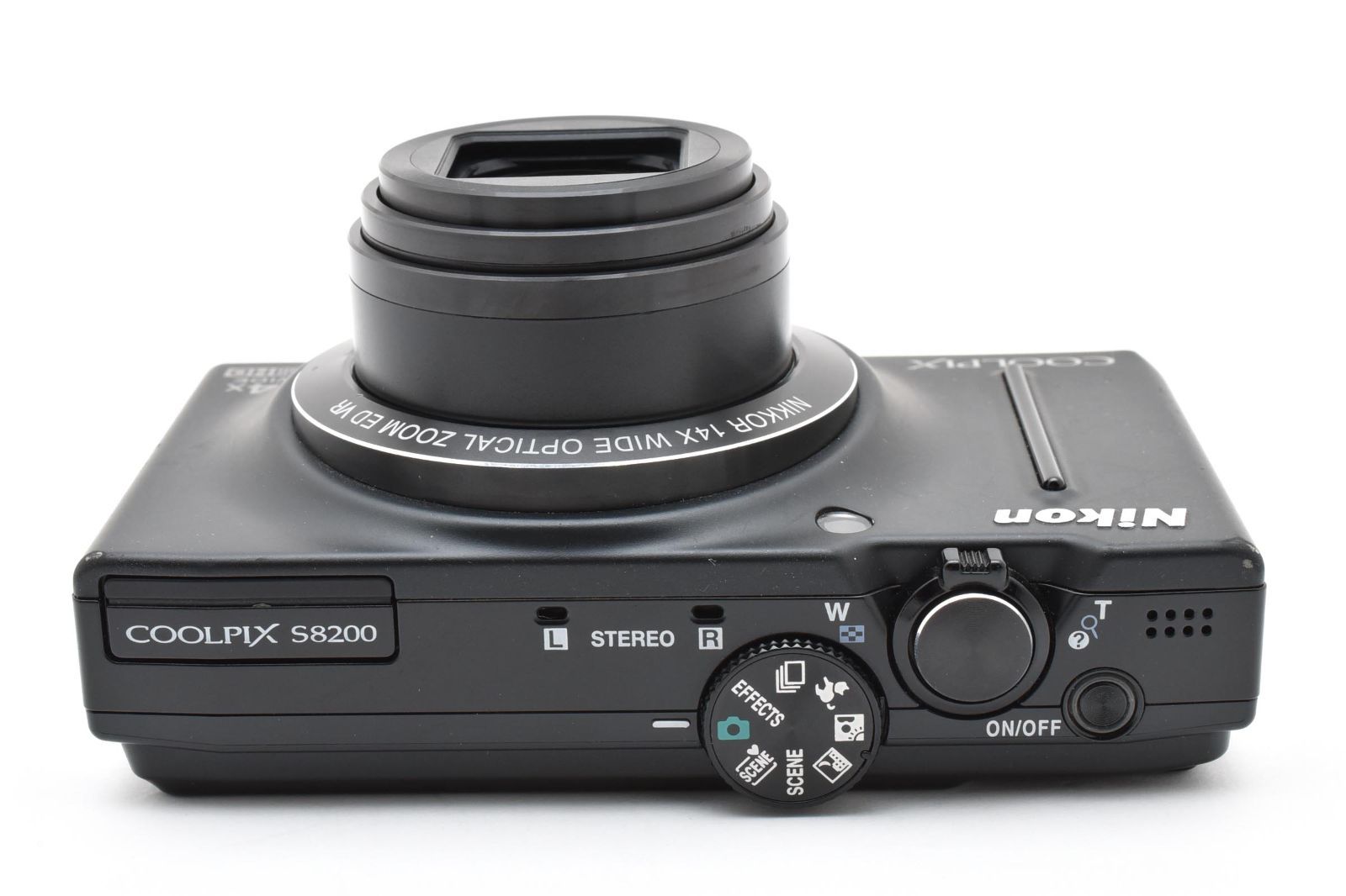 ニコン Nikon COOLPIX S8200 ブラック 《動作確認済・バッテリー付