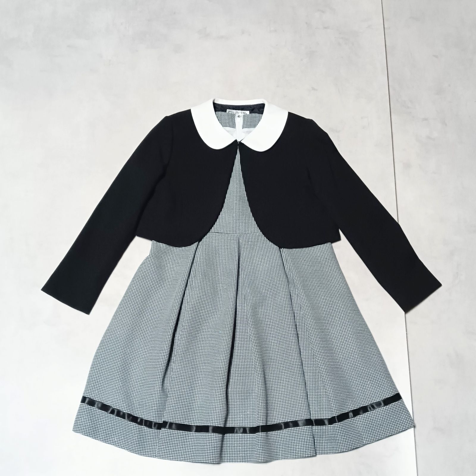 【美品】ショパン　セットアップワンピース140センチ 極美品】CHOPIN ショパン 定価¥14000程度 フォーマルワンピース2点