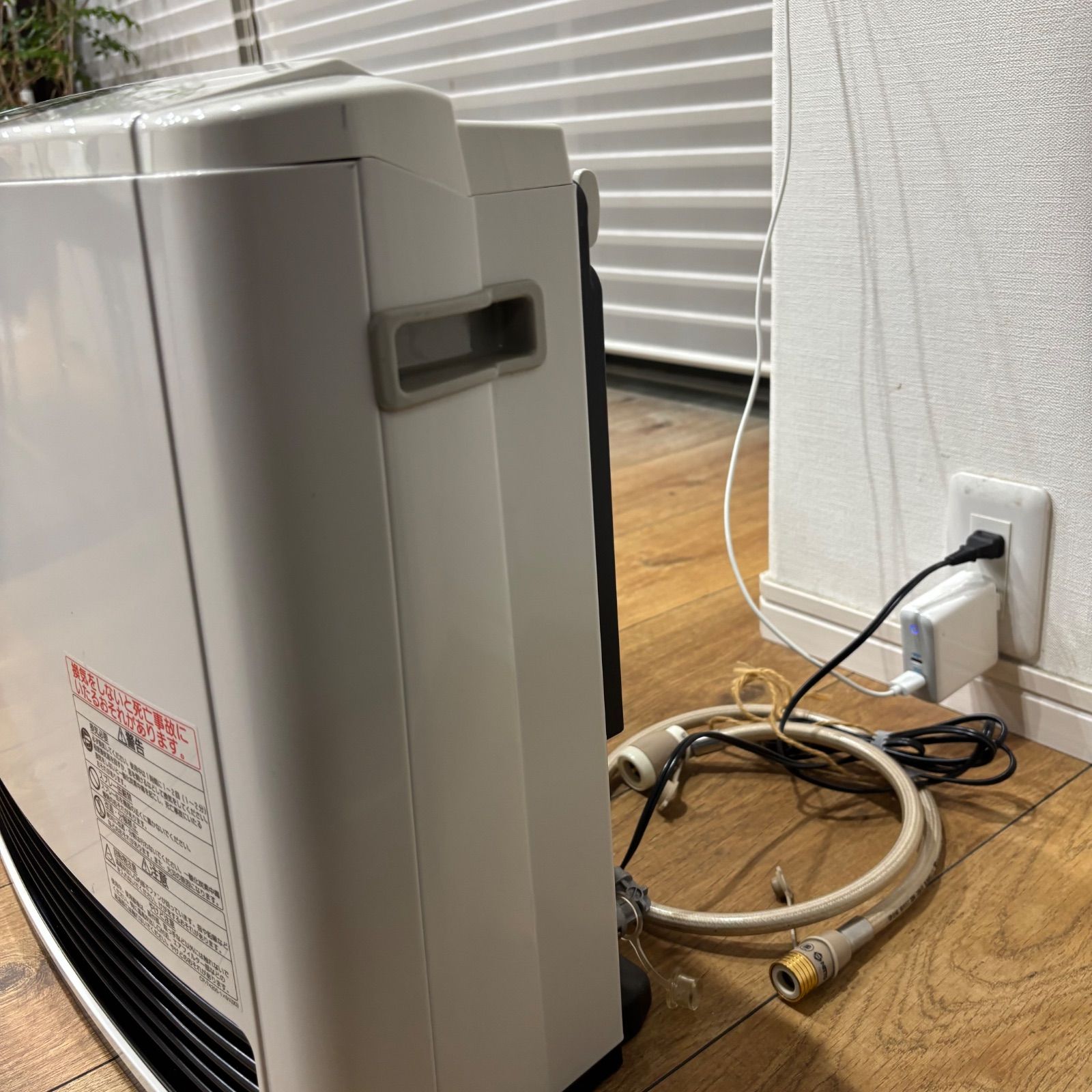 美品 Rinnai リンナイ RC-M5801E 都市ガス ガスファンヒーター13A 暖房