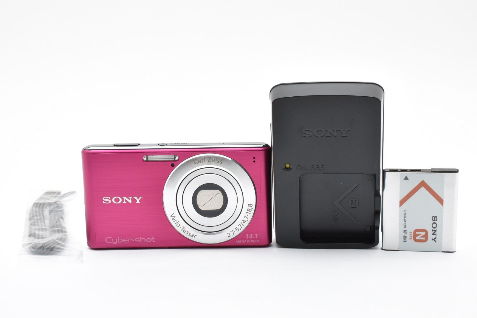□ 美品 □ ソニー SONY Cyber-shot DSC-W530 ピンク 《動作確認済