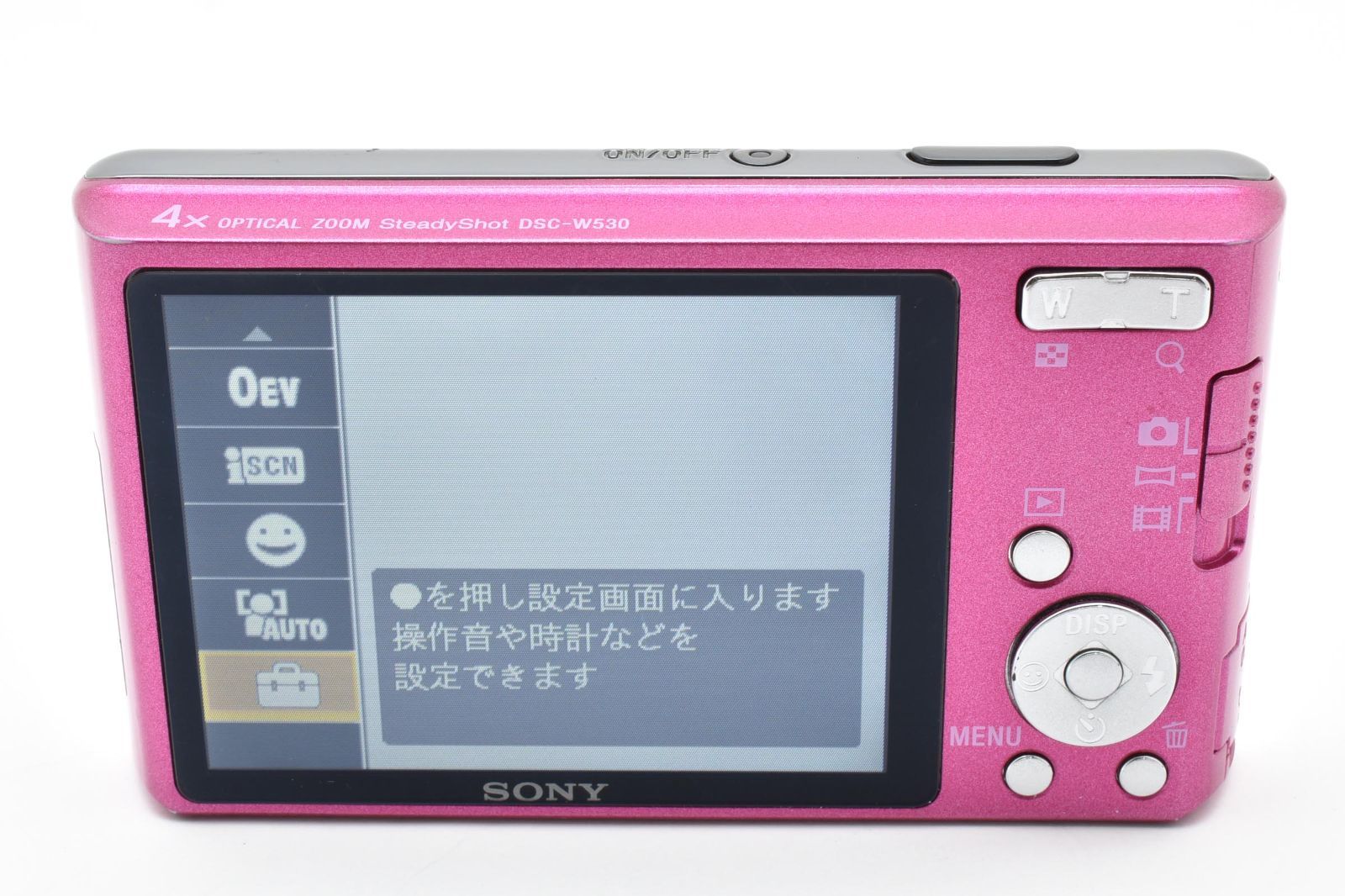 □ 美品 □ ソニー SONY Cyber-shot DSC-W530 ピンク 《動作確認済