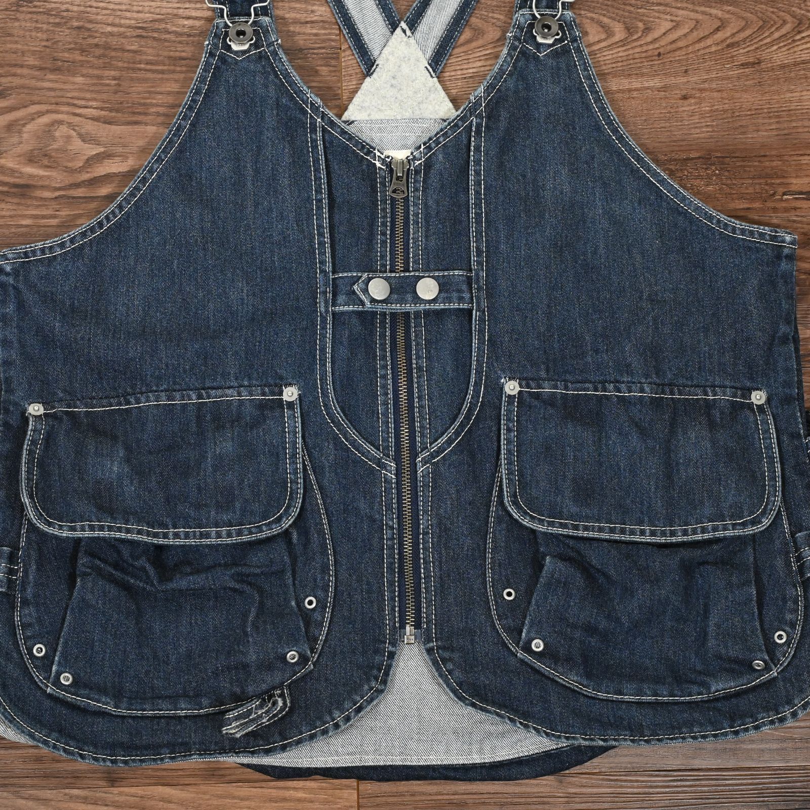 未使用 スノーピーク snowpeak TAKIBI VEST Indigo JK-20SU122 焚火 