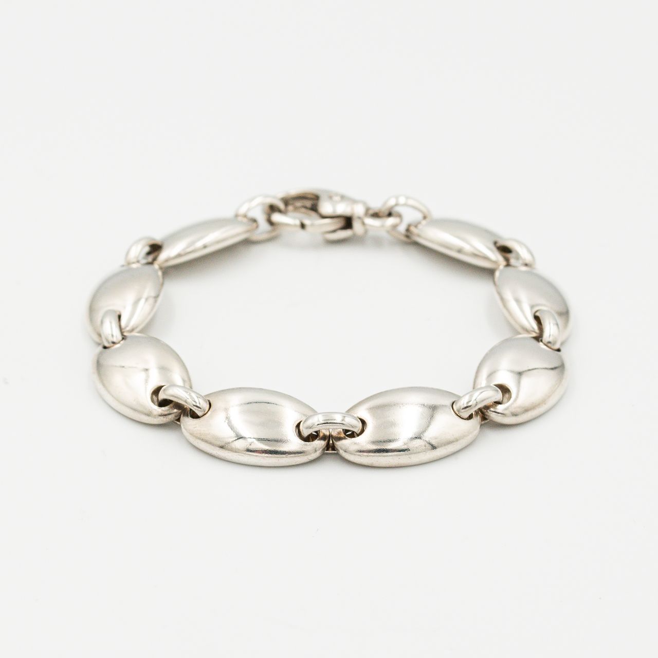 ティファニー ペブル リンク ブレスレット 19.1cm 2000年代 シルバー