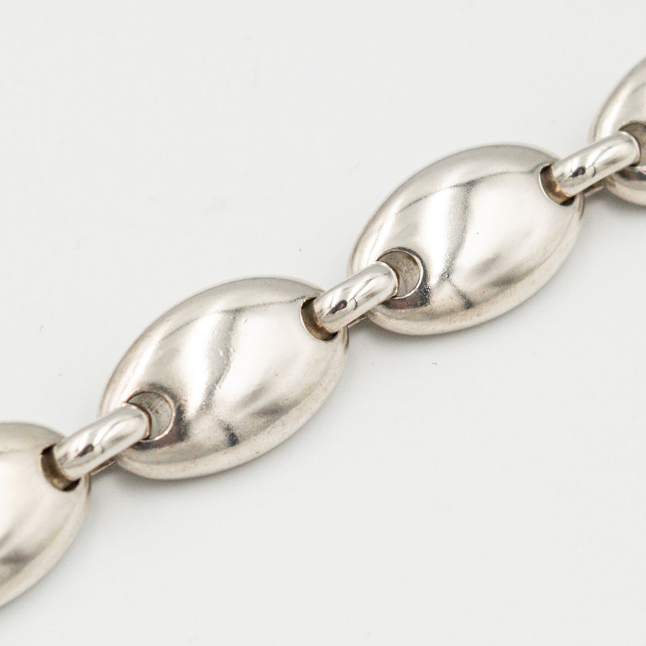 ティファニー ペブル リンク ブレスレット 19.1cm 2000年代 シルバー