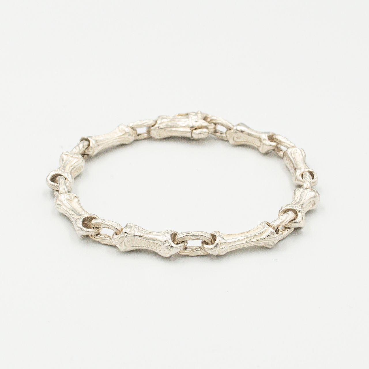 ヴィンテージ】 ティファニー バンブー チェーン ブレスレット 19.5cm