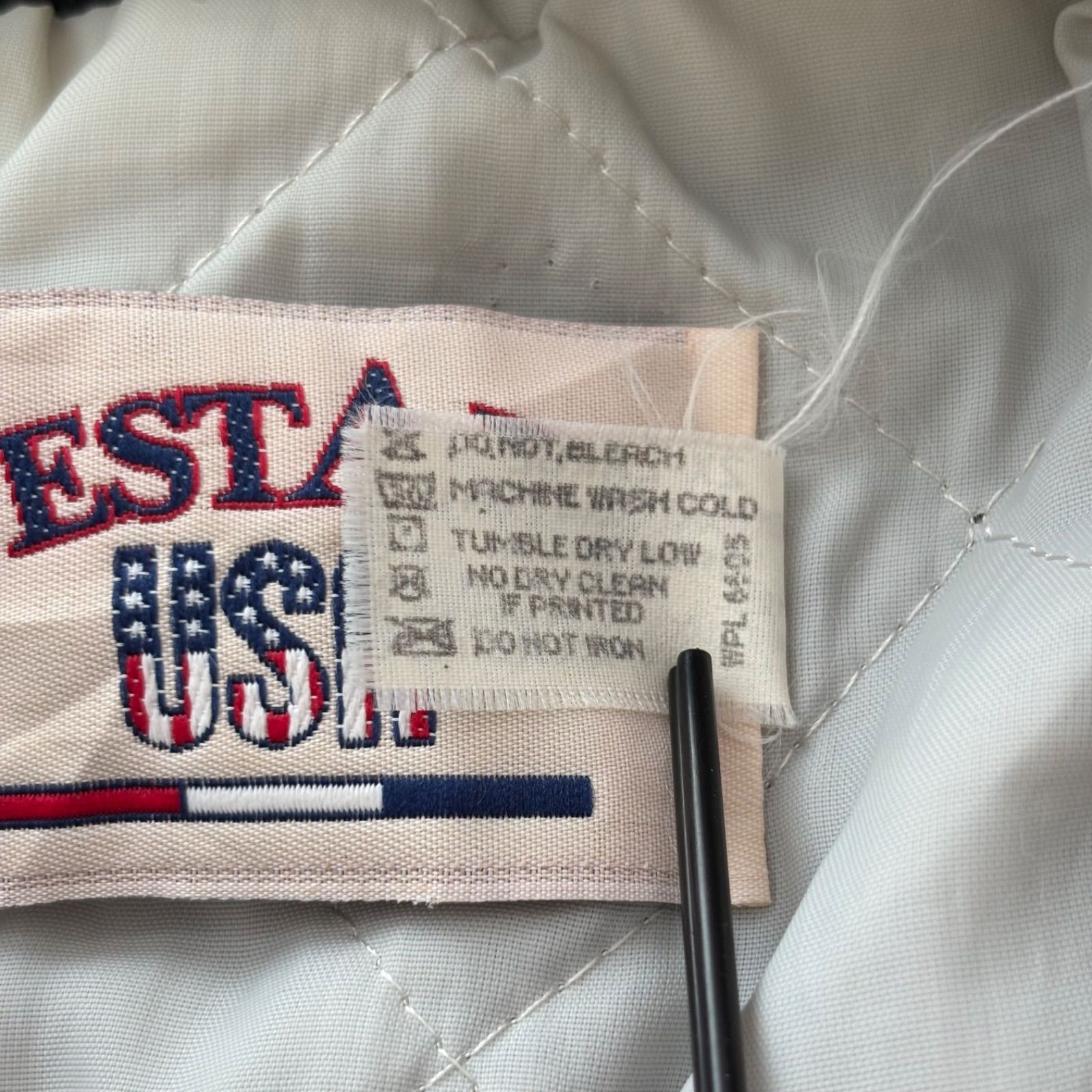 WESTARK 【USA製】 サテンスタジャン ナイロン 刺繍 Chevrolet Racing