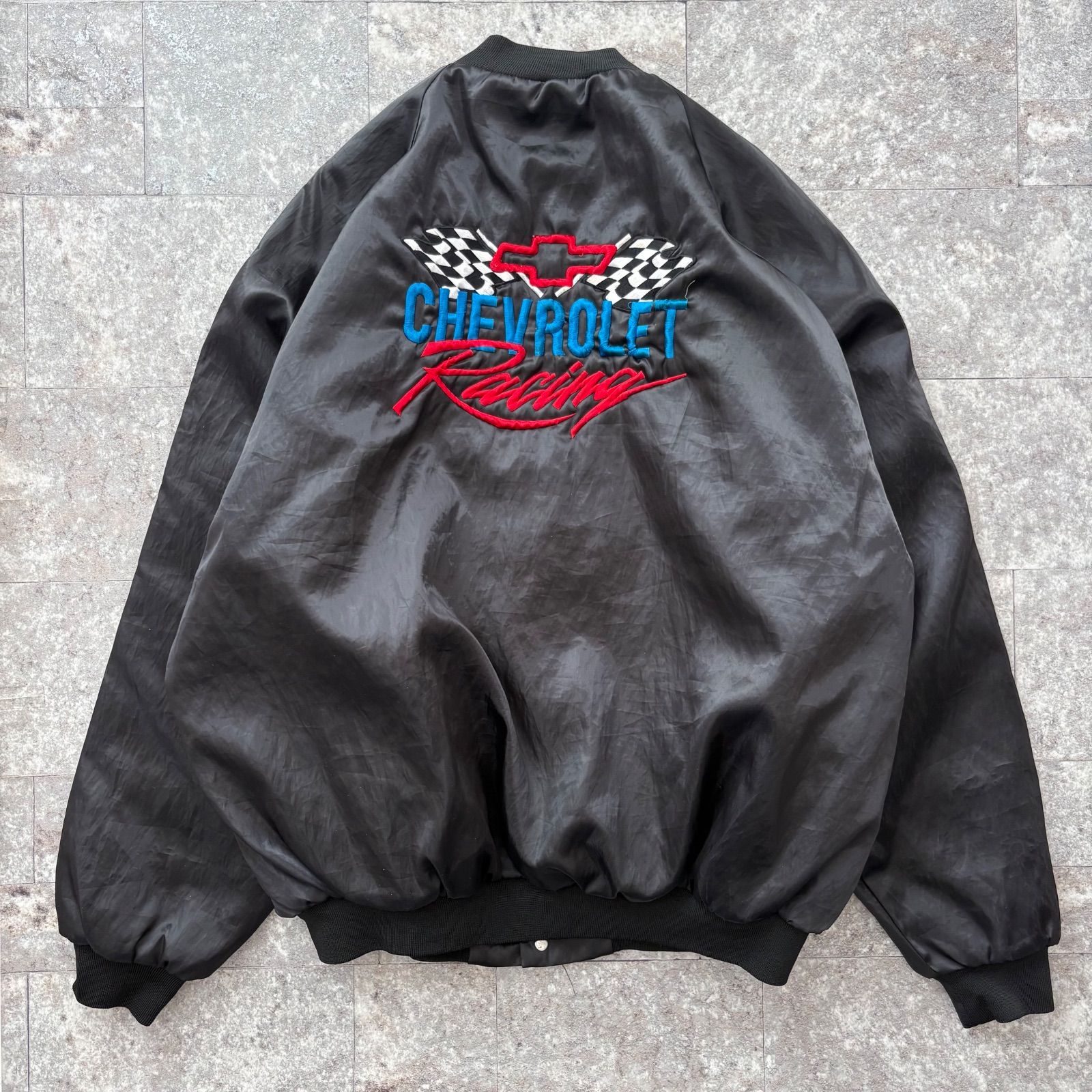 WESTARK 【USA製】 サテンスタジャン ナイロン 刺繍 Chevrolet Racing