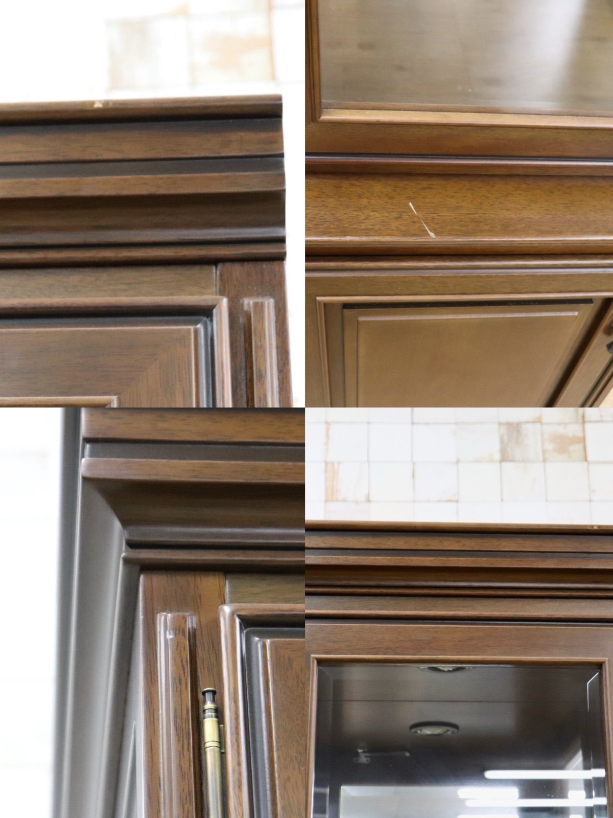 GMIH555F○maruni / マルニ キャビネット ガラスキャビネット キュリオ