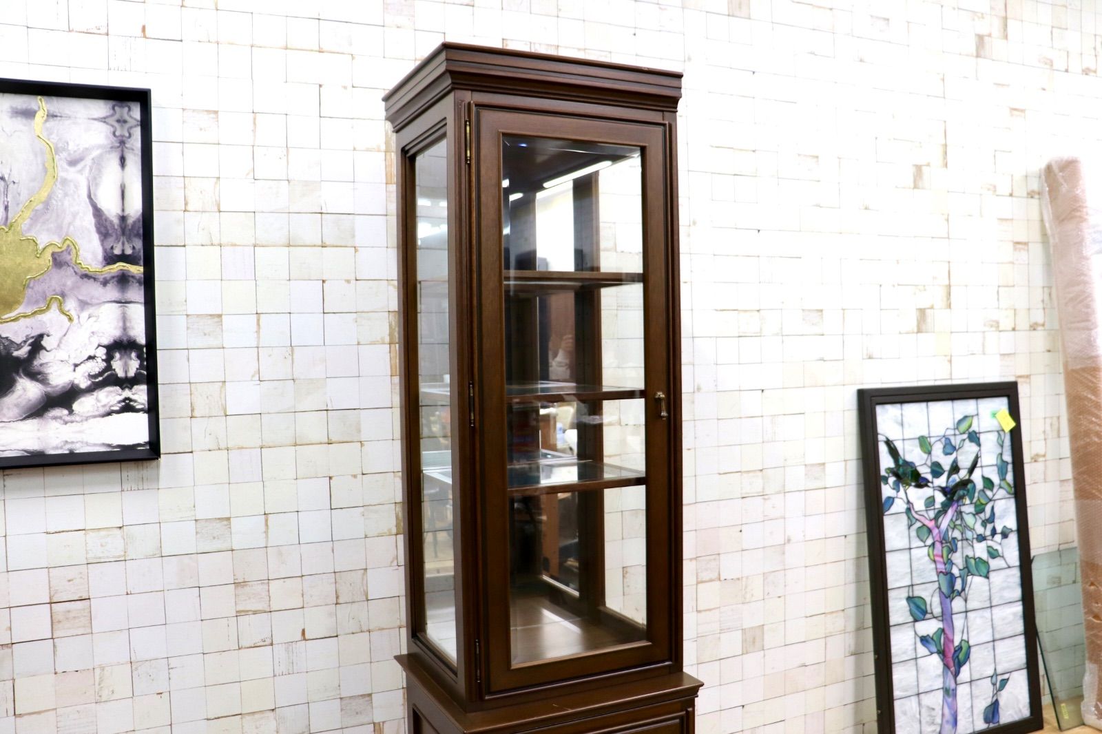 GMIH555F○maruni / マルニ キャビネット ガラスキャビネット キュリオ