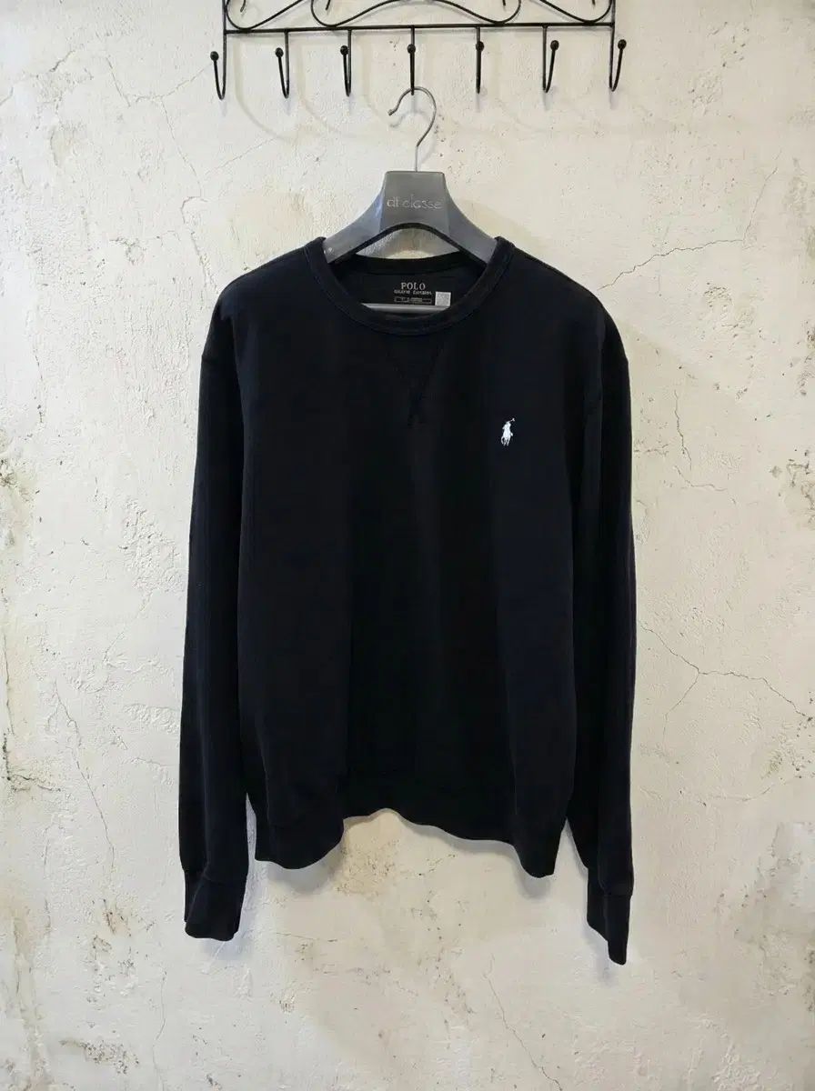 ポロ ラルフローレン メンズ スウェット ブラック L RALPH POLO ラルフ 